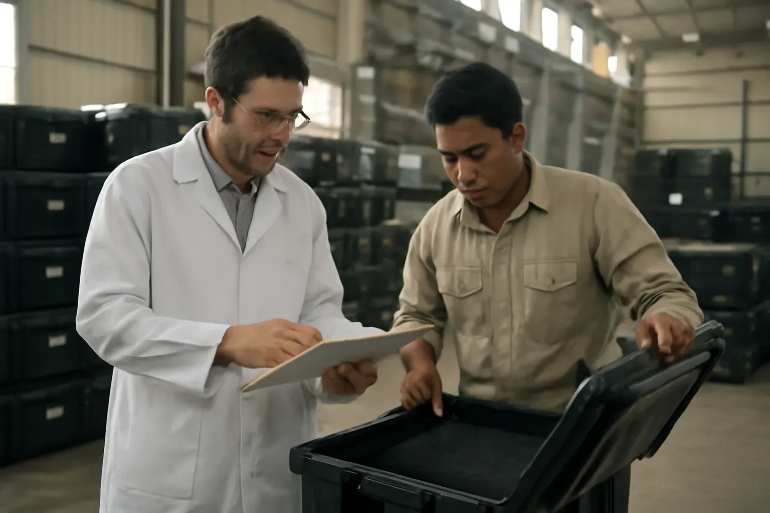 Bringing equipment and samples in and out: what to plan for