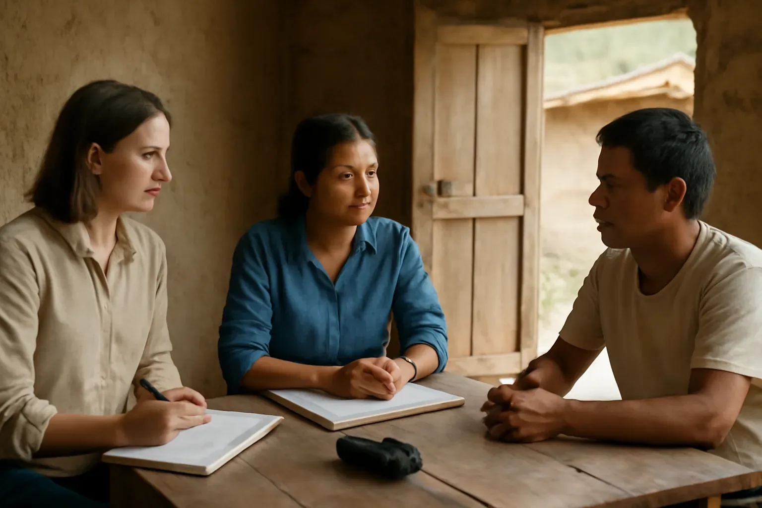 Working through an interpreter: choosing one, briefing them, and what still gets lost