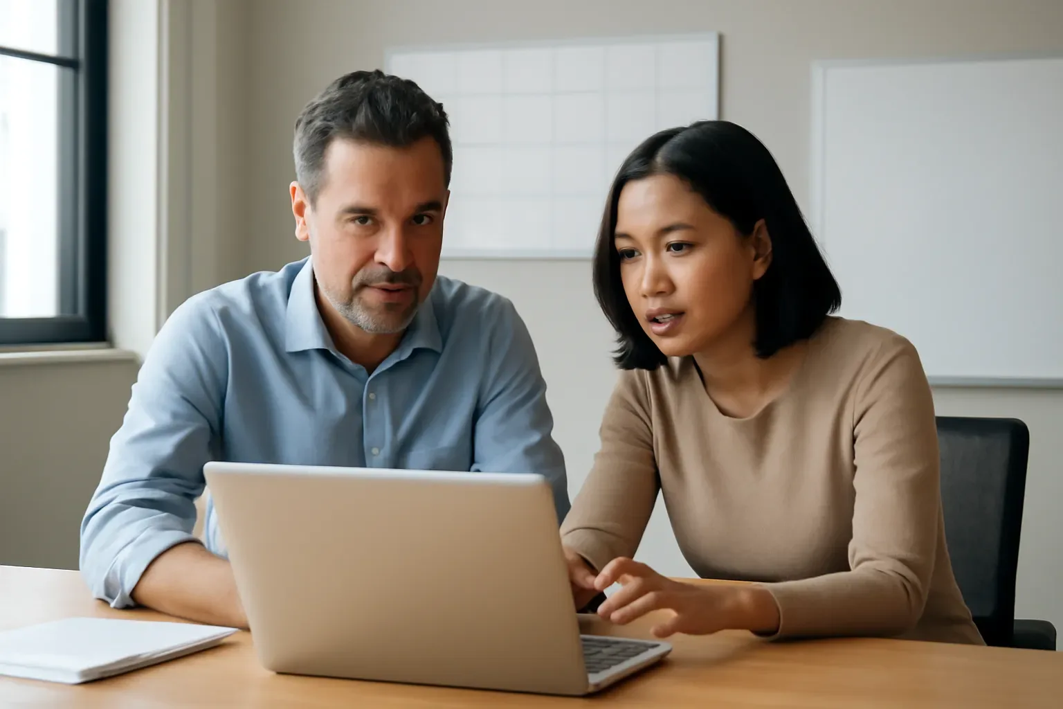 Running the video call your partner can actually contribute to